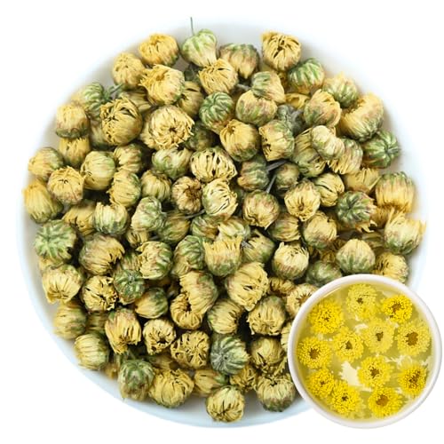 100% chrysanthème séché bourgeons de chrysanthème, 30g / 1.05oz frais, thé de chrysanthème séché non - OGM, chrysanthème en feuilles, sans caféine