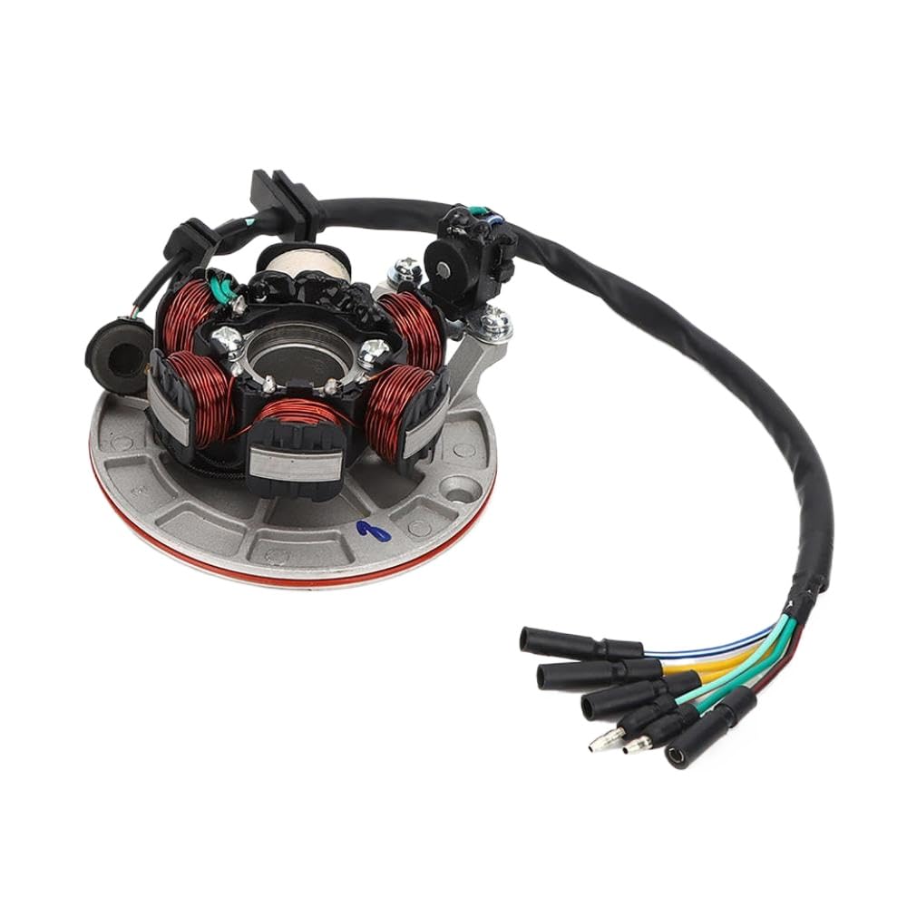 Piastra statore e bobina per lifan yx 140cc kick start motore compatibile con accessori per moto bici da pista
