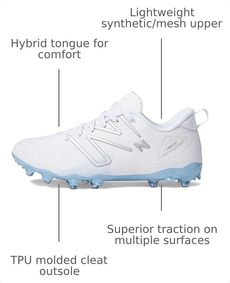 Image of New Balance Men's Freezelx V5 Lacrosse Shoes