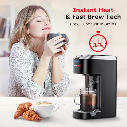 Compare Bonsenkitchen Single Serve Coffee Maker, Coffee Brewer for K
