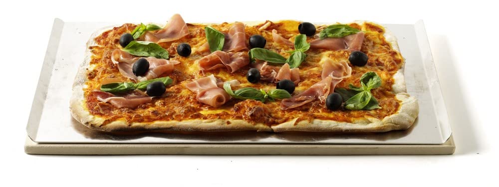 Weber Pietra per pizza 30 x 44 cm, 17843, marrone