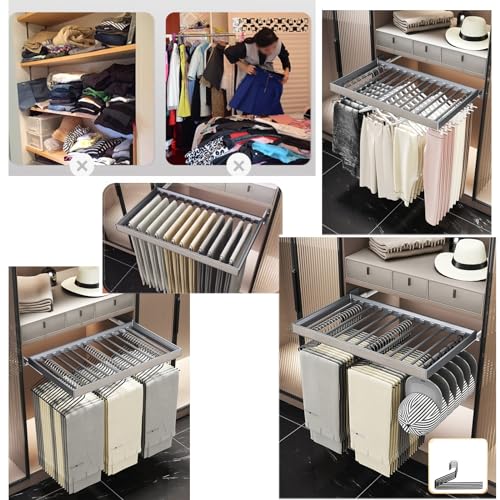 Rangement de placard extensible pour optimiser les petits espaces - 3