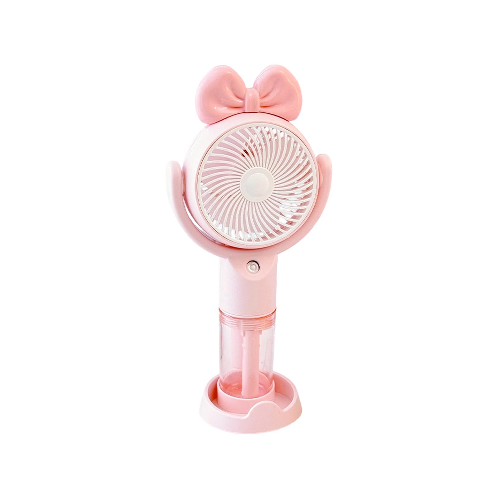 Jazuaiao Misting Fan Portable, Rechargeable with Sprayer, 3 Speed for Makeup Travel Camping Handheld Fan