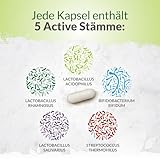 Kulturen Komplex Probiotika Darmsanierung - 180 Kapseln - 6 Monate Vorrat - Hochdosierte BacterienKulturen mit Lactobacillus Acidophilus & Bifidobacterium - Nu U Nutrition