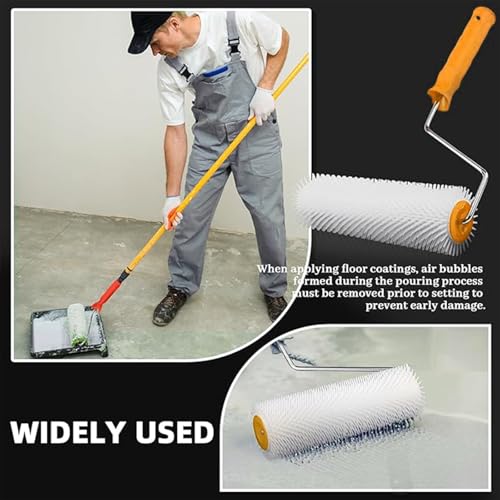 Entlüftungsroller Stachelwalze Handstachelwalze,Entlüftungsroller zur Entlüftung von Bodenbeschichtungen,Stachelroller für Bodenbeschichtung,Für Bodenbeschichtung Entlüftung Von Bodenbeschichtungen