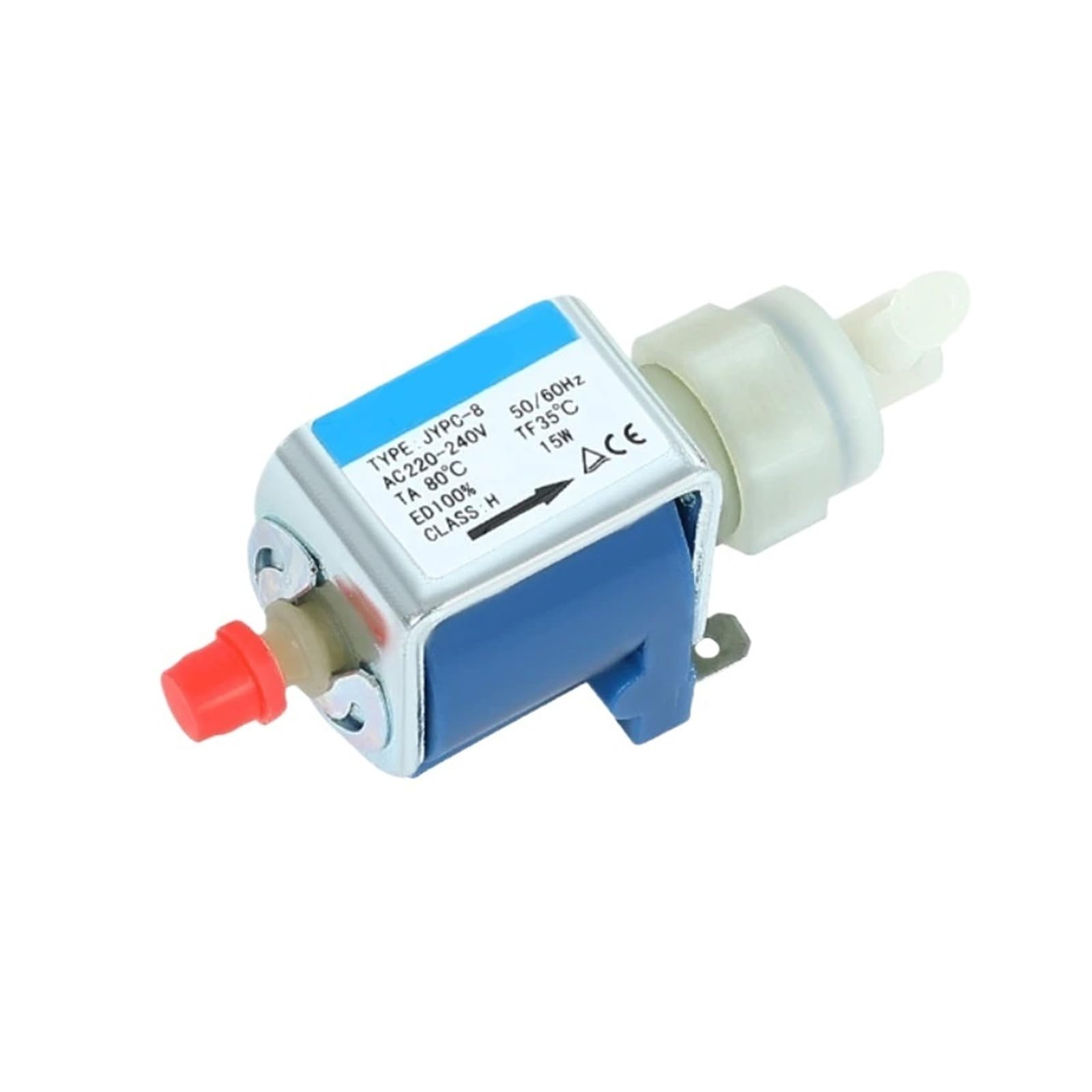 15W 50Hz AC 220V - 240V Plunger Water Suction Pump ， JYPC-8 ， Electromagnetic Pump ， Compatible for Philips ， Compatible for Irons, Steam Mop, Garment Steamer