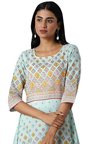 Image of Aurelia Women Fit and Flare Casual Ankle Length Dress