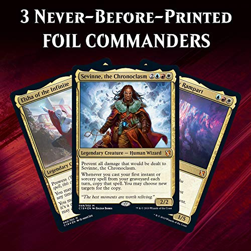 Magic: The Gathering Commander 2019 Mystic Intellect Deck | 100-Card Ready-to-Play Deck | 3 Foil Commanders | Factory Sealed - image 3