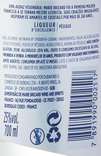 Licor Marie Brizard Pessego 700 Ml