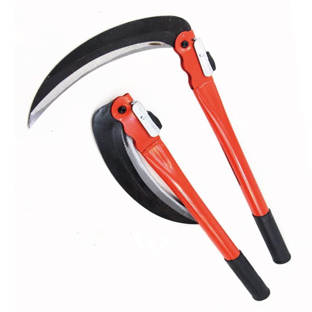 Amazon | 折りたたみ式 草刈り鎌/ロック式 アウトドアなど持ち運び便利
