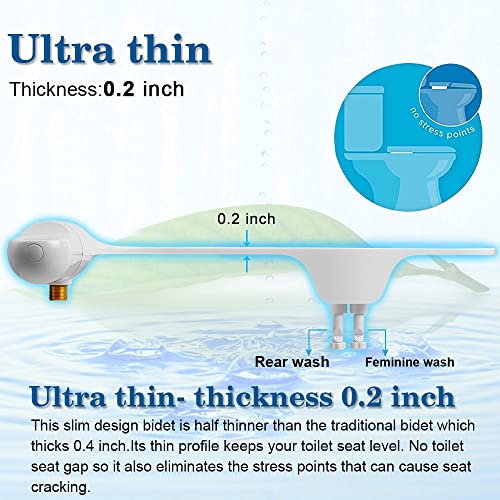 Buse eau douce pour bidet de WC fin éliminant les odeurs et impuretés - 7