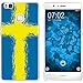 Produktbild PhoneNatic Case kompatibel mit Huawei P9 Lite Silikon-Hülle WM Schweden M12