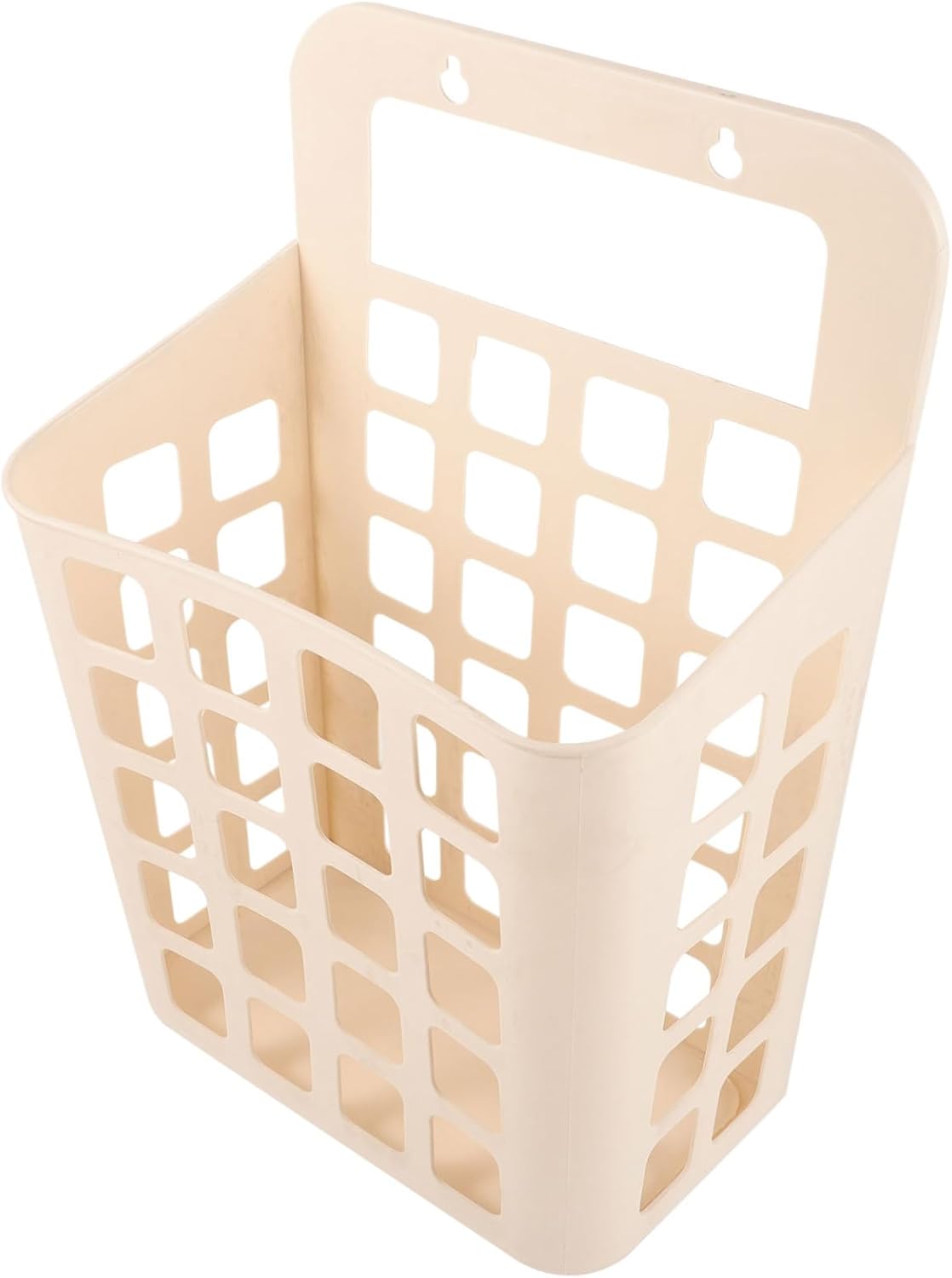 Plastic Hanging Laundry Basket Organizer Detachable Storage Container for Household Laundry Bathroom and Clothing Essentials