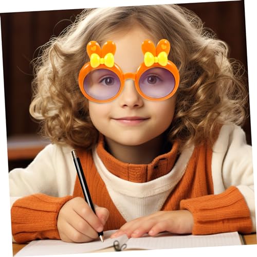 Kisangel Heart Shaped Kids Sunglasses Party Glasses for Children Plastic Beach Party Favors Random Color3