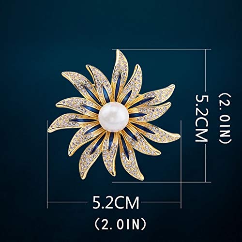 Broche fleur de soleil la solution créative pour ajuster vos vêtements fixes
