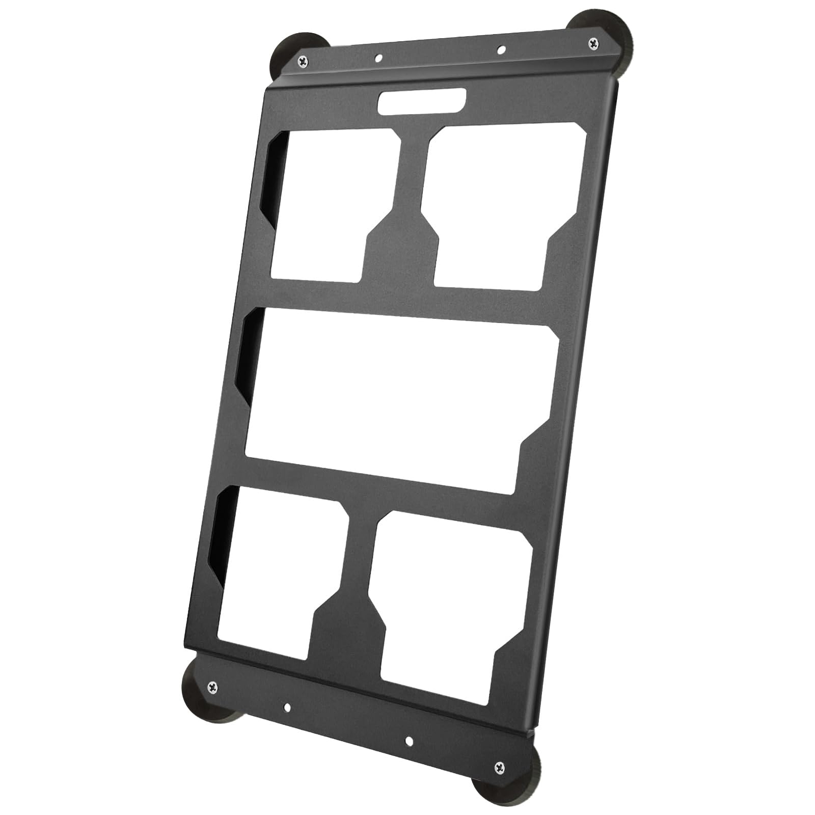 Strong Aluminum Attractive Mounting Plate for Tool Organization Secure Installation on Metal Exteriors Compact Transportable Set Attractive Planner