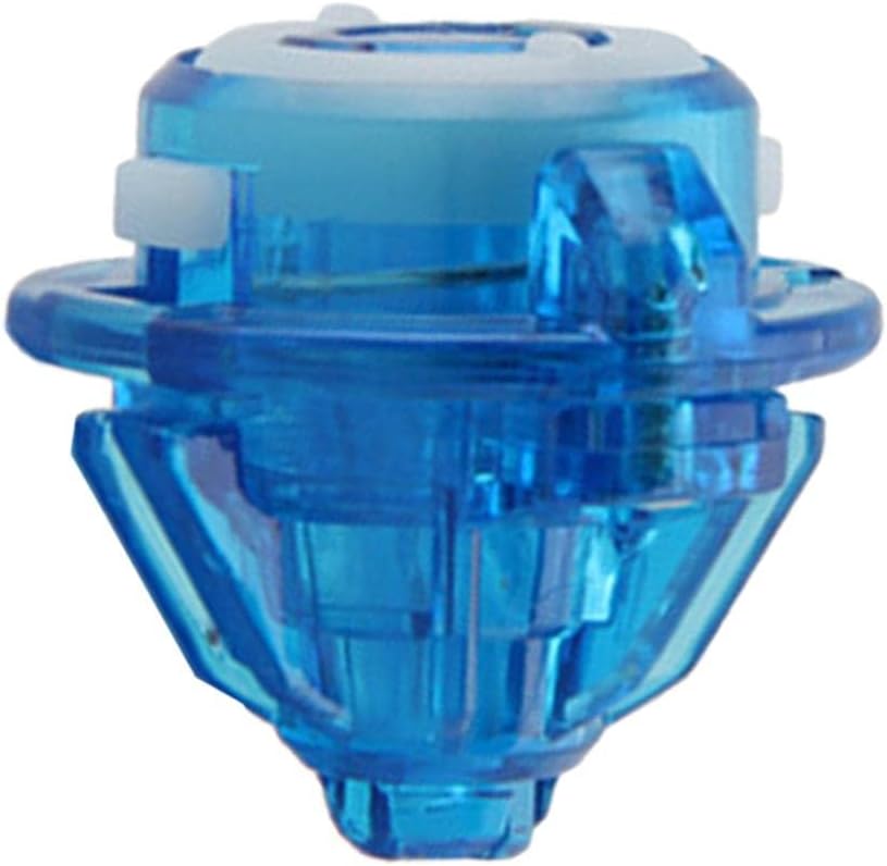 SECRET DESIRE PVC Burst Spinning Tops Axis Spin Base Bottom Assembly Parts Blue 1