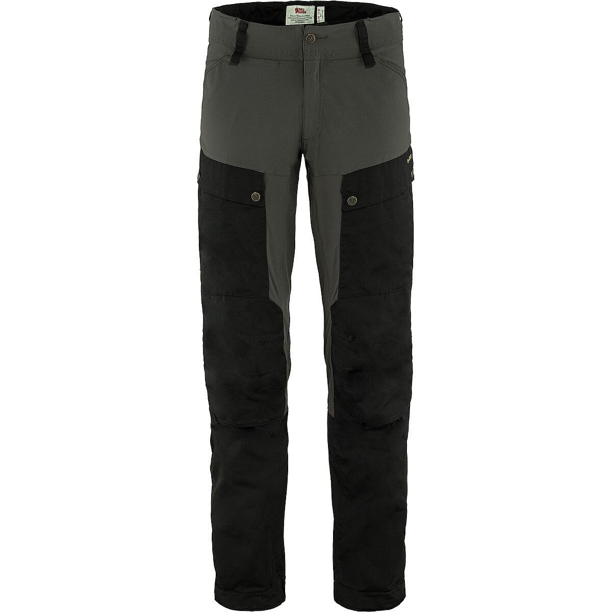 Fjällräven Men's Keb Trousers Black/Stone Grey 34 R