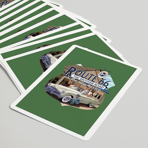 Lantern Press Gallup New Mexico Naipes Poker 52 Cartas miniatura 5