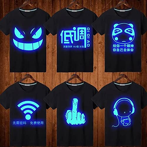 Image of Htv Vinyl Glow in Dark Heat Transfer Vinyl Roll Reflection HTV Vinyl Rolls 12 inch x5' Heat Vinyl Design for t Shirt, Iron-on Vinyl for Heat Press, Machine Silhouette Cameo(Glow Blue)