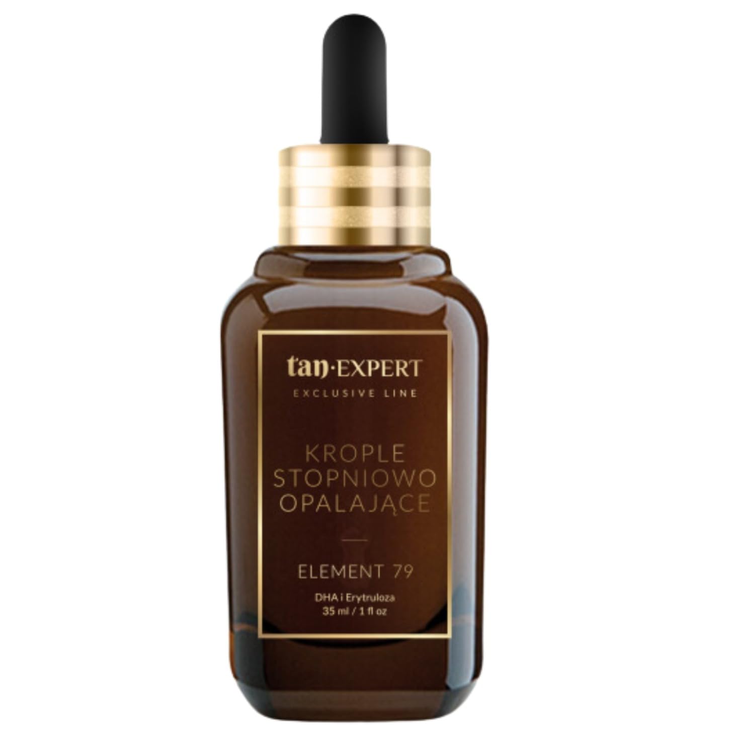 The Element 79 Gouttes autobronzantes 35 ml pour visage et décolleté avec or