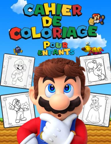 Cahier De Coloriage: Livre De Coloriage Jeux vidéo Pour Les Adolescents Les Adultes Et Les Enfants