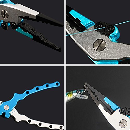 image for Lix&Rix Aluminum Fish Hook Remover and Aluminum Body Tungsten Side-Cut