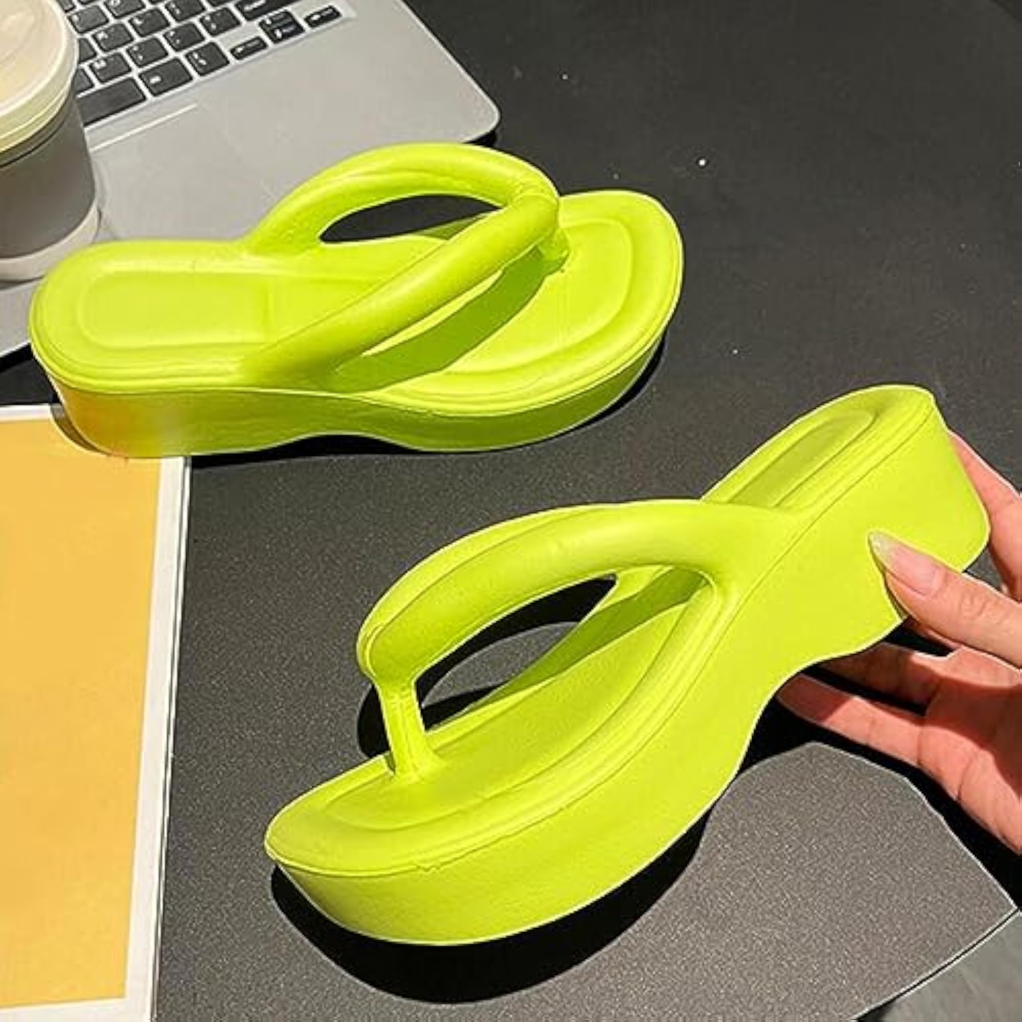 Women's Beach Flip Flops, Comfortable EVA Slippers