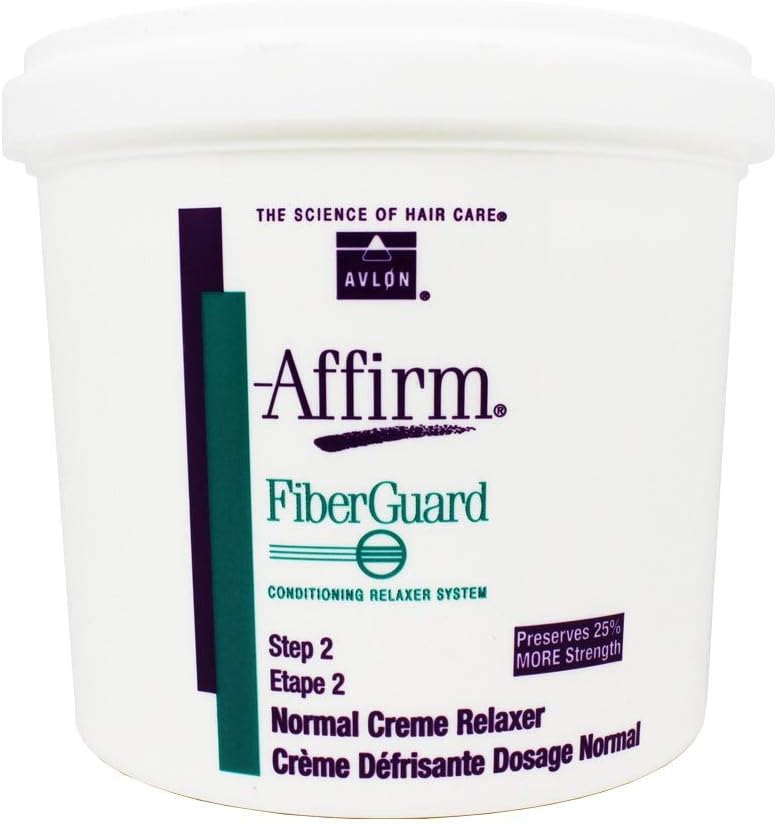 Affirm FiberGuard Conditioning Creme Relaxer Normal 4 lbs.
