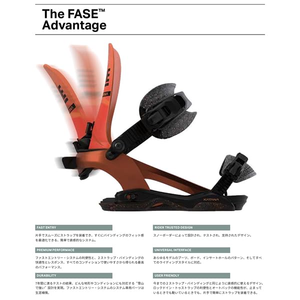 Amazon | ROME SDS ローム KATANA AW FASE スノーボード スノボ メンズ