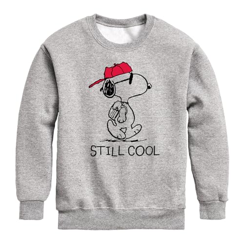 HYBRID APPAREL - Peanuts - Snoopy Still Cool - Toddler & Youth Crewneck Fleece Sweatshirt