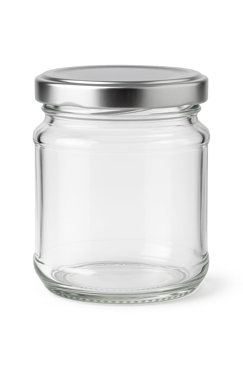370 ml Ovaal glas met BasicSeal deksel zilver UNiTWIST | van 300ml tot