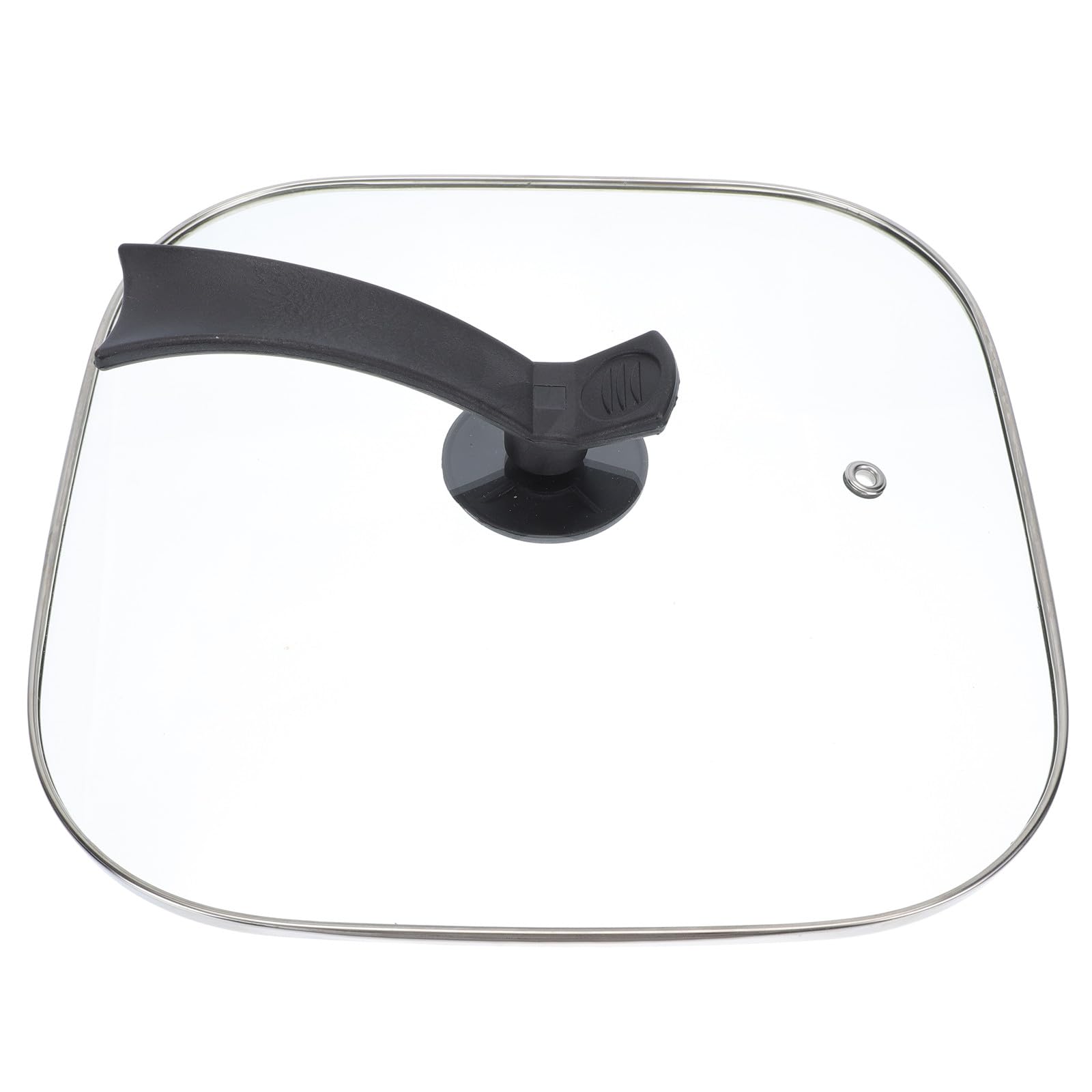 Couvercle carré 30cm pour poêle électrique Healvian en verre