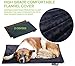 Pecute Pet Heating Pad, Dog Heated Pad with Chew Resistant Cord, Waterproof Layer, Warming Cat Heated Pads, Indoor Pet Heating Pads for Dogs Cats, Auto Temp Control with Washable Cover, 15.7