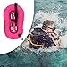 Diving Snorkeling Donut Wing Single Tank Diver Gear Good Buoyancy Control Scuba BCD Set for Underwater Outdoor Men and Women, Pink
