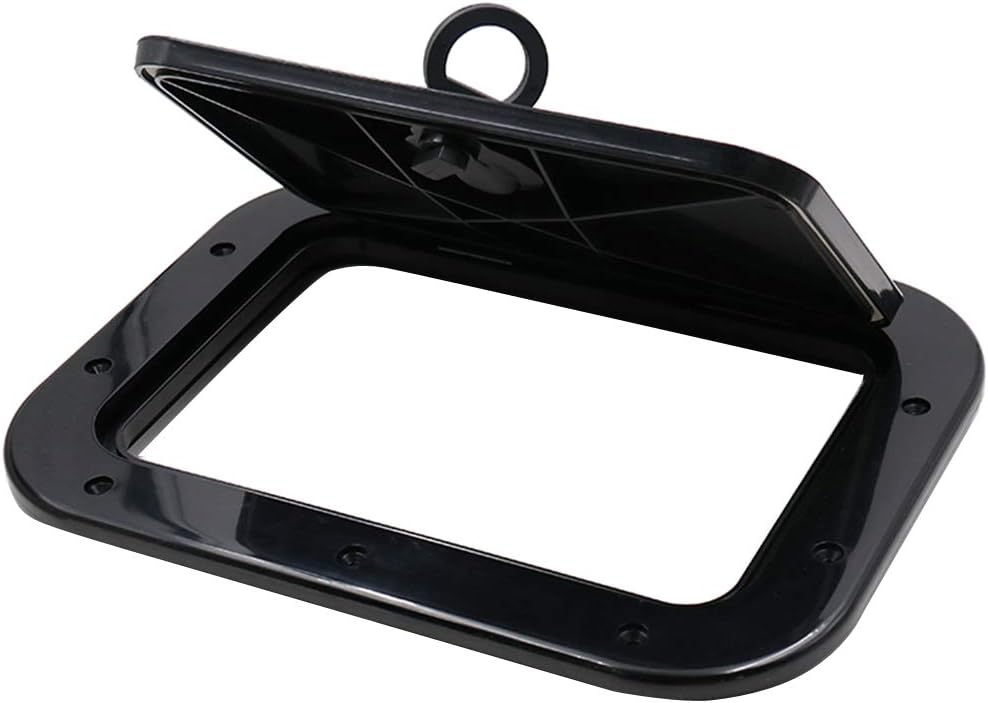 11" X 12" Marine Screw Out Deck Plate Inspection Hatch Plastic Access Boat