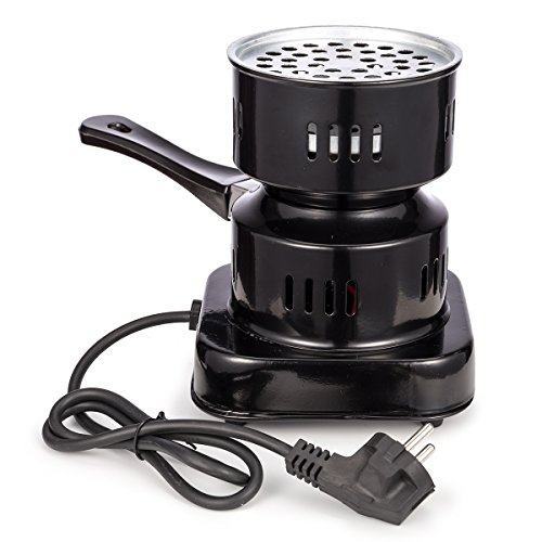 600W Profi Elektrischer Kohleanzünder für Shisha Wasserpfeife Heizplatte Kohle Brenner, mit Abziehbarer und… – Bild 3