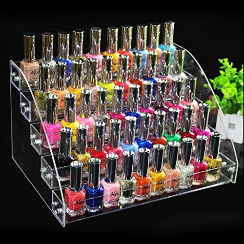 Duurzame nagellak - 6 soorten duurzame nagellak acryl transparante make-up display stand rek organizer houder (5p) - Afbeelding 5