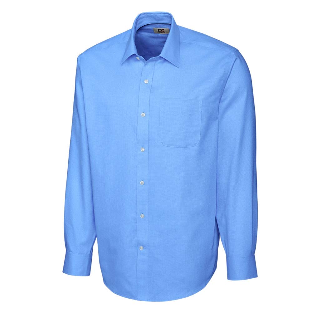 Cutter & BuckMen's Long Sleeve Epic Easy Care Spread Nailshead