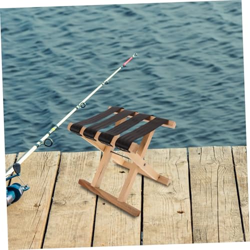 Tabouret de camping pliant ultra léger avec assise renforcée