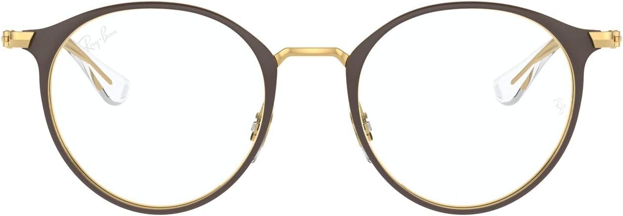 Ray-Ban unisex-child Ry1053 Round Prescription Eyeglass Frames