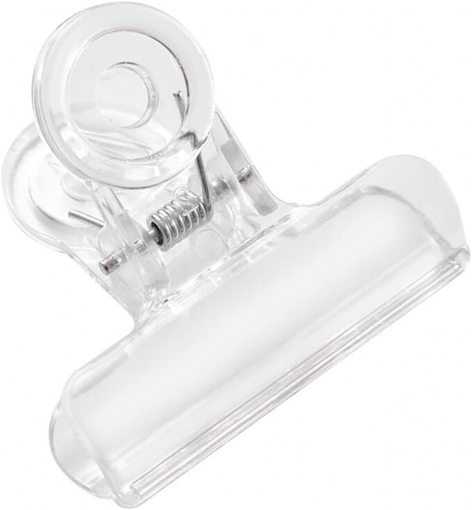 CDC Fly Tying Tool Fly Fishing Accessories Dubbing Loop Clips 31mm, 20-Pack, Clear