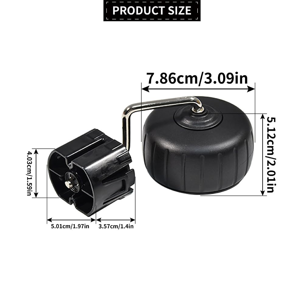 2xRuota per Tosaerba Ruota anteriori Ruota per adattarsi al tosaerba Compatibile con Husqvarna Automower 115H McCulloch Gardena et Flymo Sileno City Life Minimo 589300801 589300802