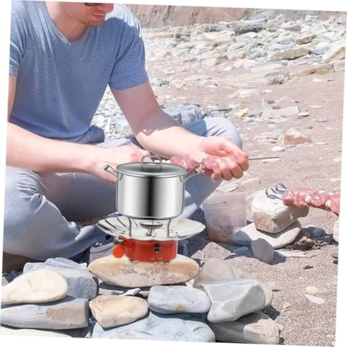 Four de camping coupe-vent efficace pour barbecue et cuisson extérieure - 5