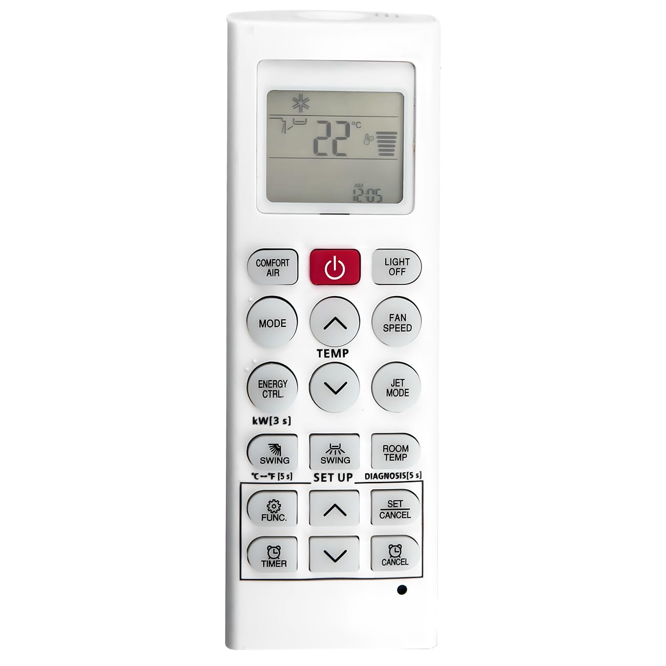 AKB74955604 Zamienny pilot do klimatyzatora LG AKB75215401 AKB74955603 AKB73995805 P24AWN-N214 P28AWN-N214 P18AWN-N214 S18AWN-N214 S24AWN N-N214 S28AWN-N214 T09AWN-NM17 T12AWN-NM17 S4NQ18KL25A