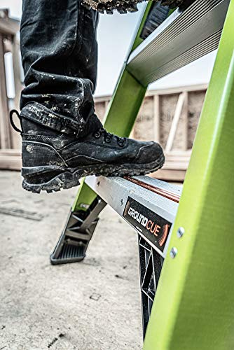Little Giant Ladders, King Kombo, Industrial, 8 Ft. A Frame, 14 Ft. Extension, Ground Cue, V-bar, Fiberglass, Type 1AA, 375 lbs weight rating, (13814-071)