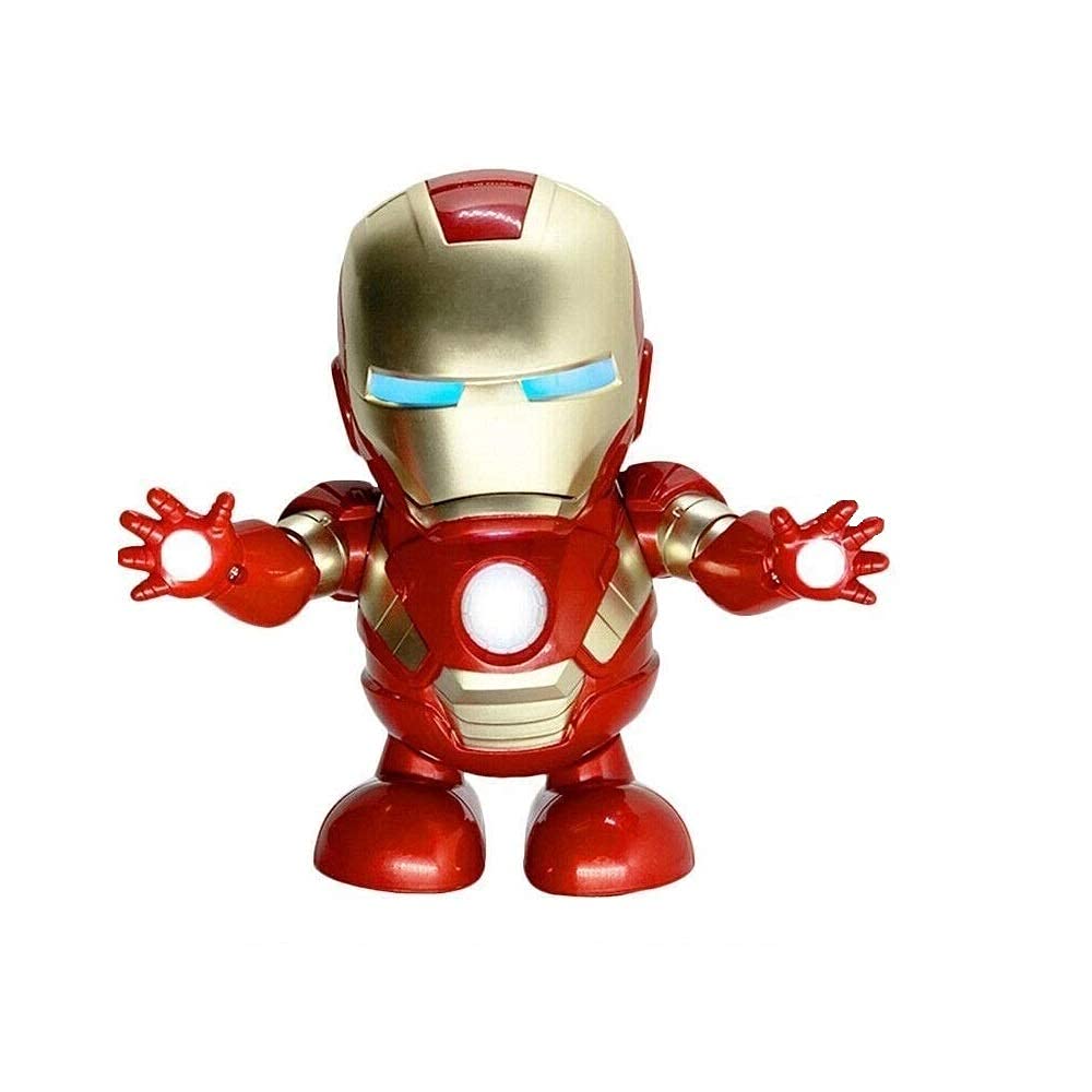 Prancing Unicorn Dancing Robot Toys for Kids Age 3-4-5-6-7 Year with Flashing Light & Music, Walking Battery Operated Superhero Toy (Multicolor) (Ironman) (B0CKX7MWKS) Amazon Price History, Amazon Price Tracker