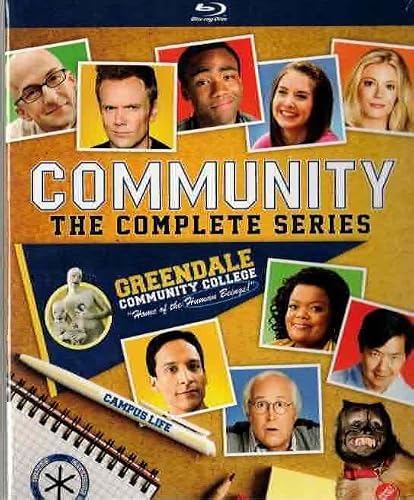 Community: The Complete Series [Blu-ray] Joel McHale, Chevy Chase