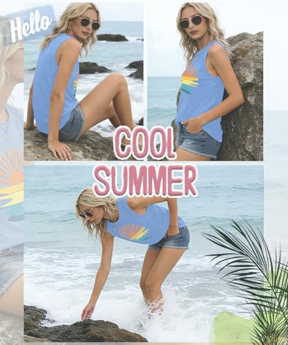 Image of Vacay Mode T Shirts for Women Summer Beach Hawaii Vacation Short Sleeve Tops Holiday Cruise Getaway T Shirts