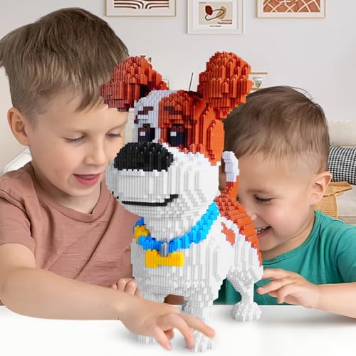 Bausteine ​​für Hunde, Micro Blocks Set, Particle Baustein-Set, Micro bausteine Erwachsene, Classic Cartoon Anime Mini Bausteine, Nano Micro Mini Blockiert DIY-Spielzeug Für Erwachsene(F)